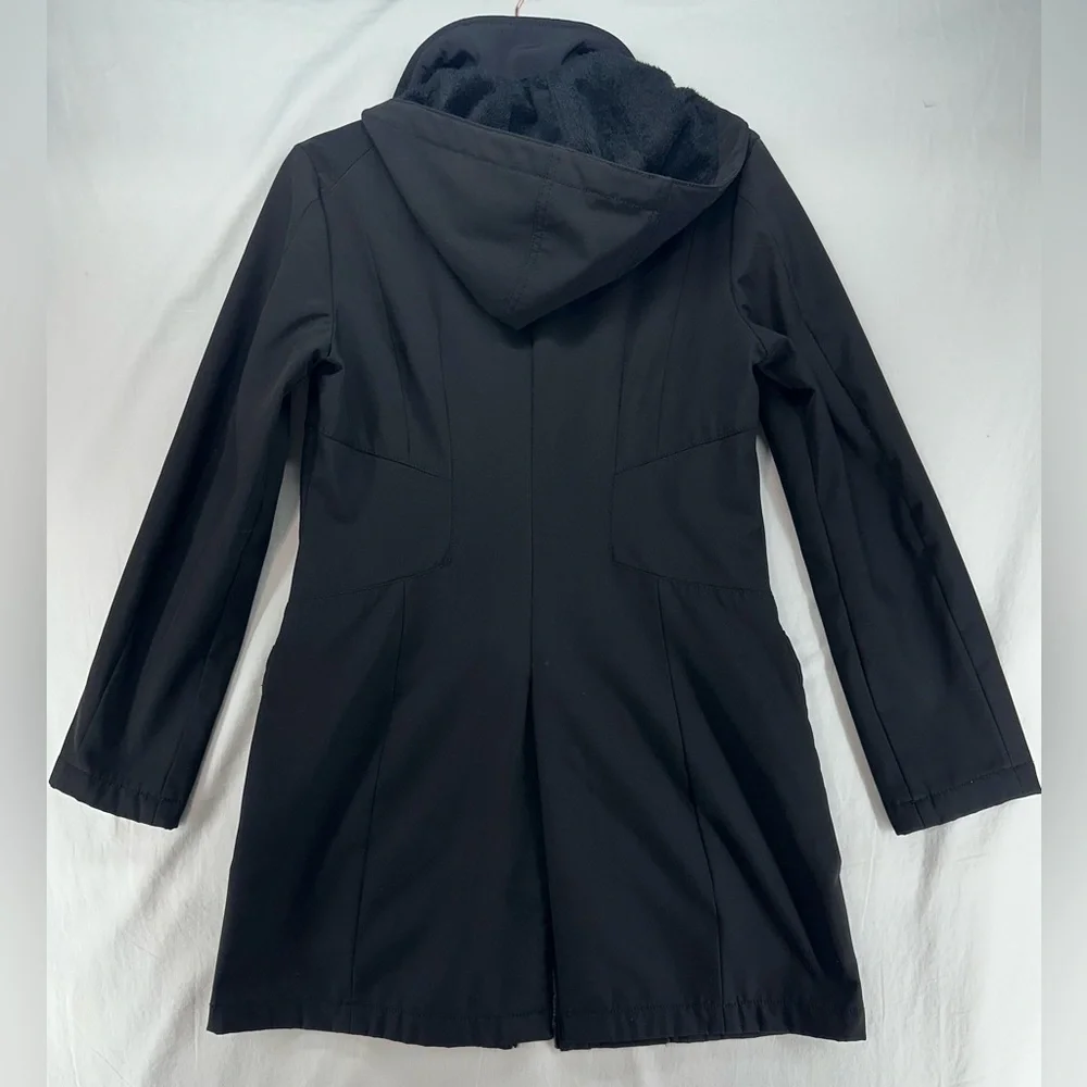 Michael Kors Black Winter Jacket Mid Length Zip Closure and‎ Pockets Women’s S